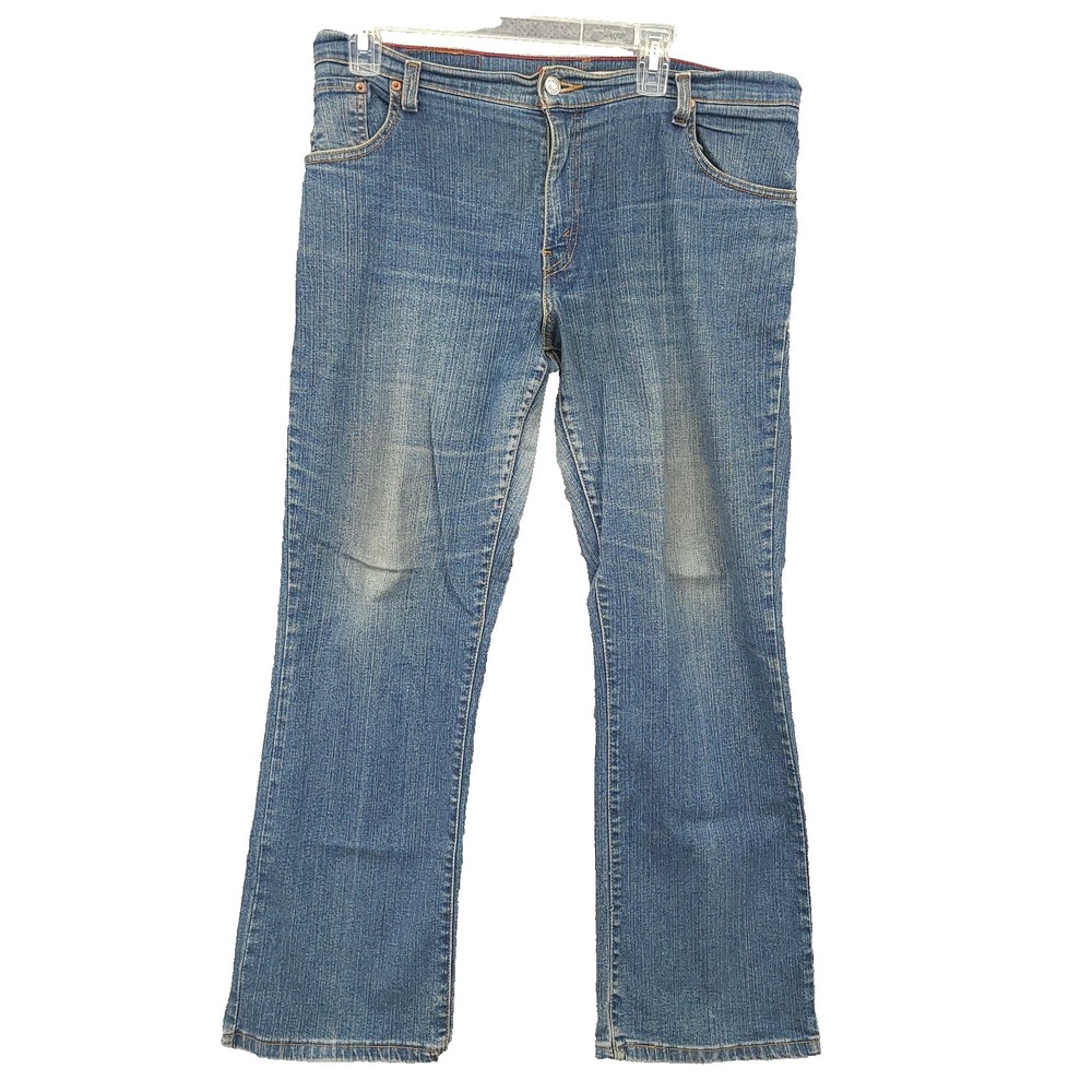 Levi's 550 Jeans Womens Size 12 S Relaxed Fit Bootcut Blue Denim Cotton Blend